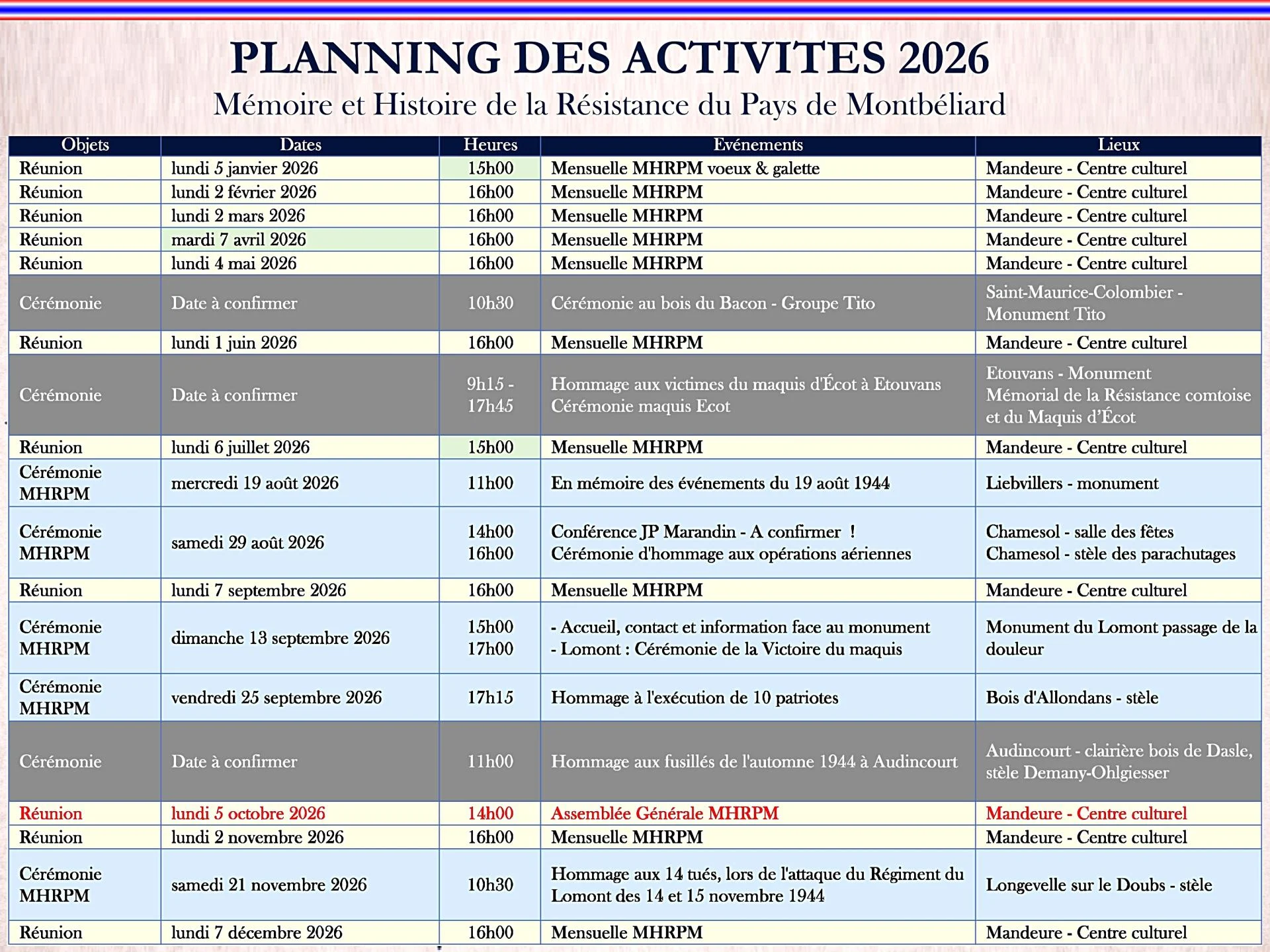 Calendrier manifestations 2026 v3 1